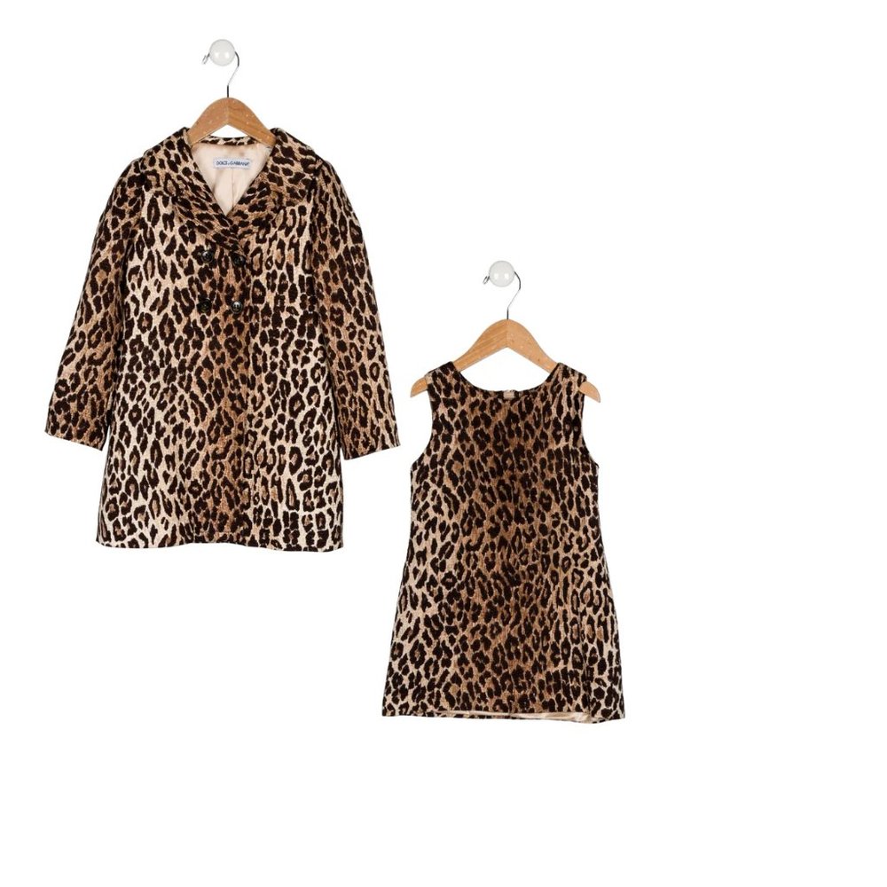 DOLCE & GABBANA Toddler Girls' Printed Two-Piece Dress Set